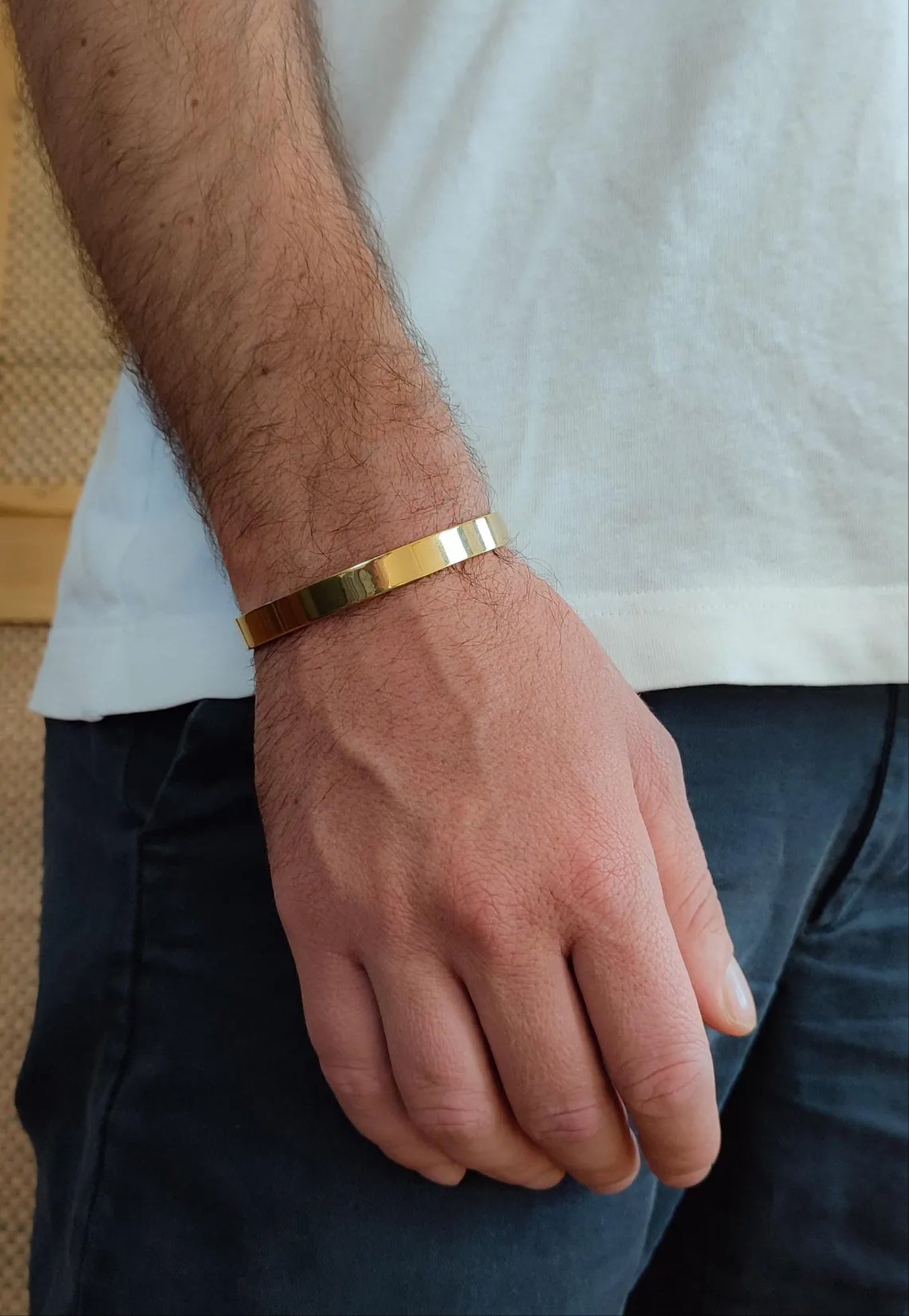 14k Gold Cuff Bracelet