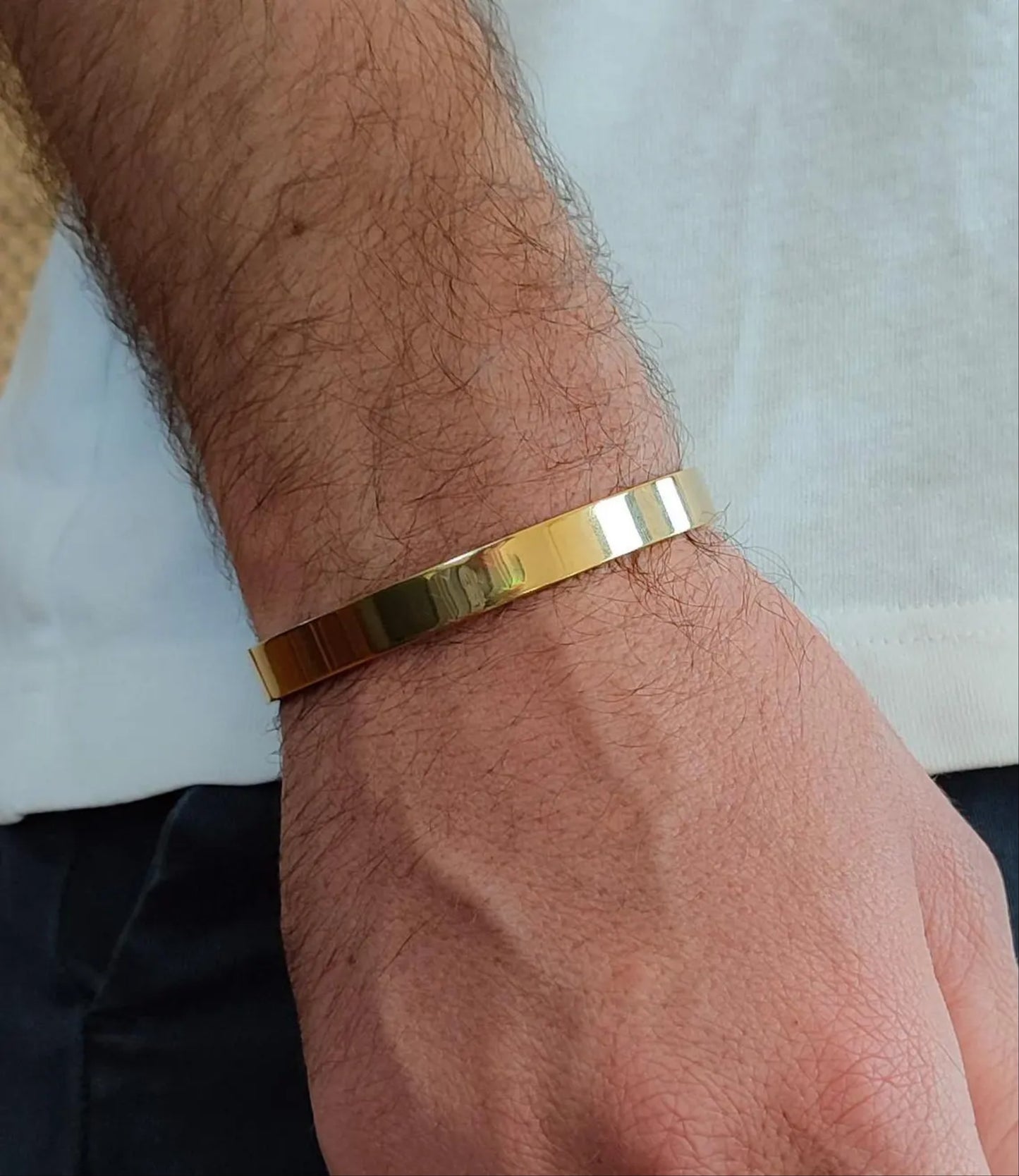 14k Gold Cuff Bracelet