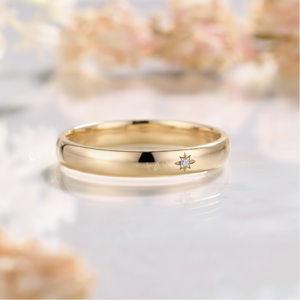Real Diamond Ring 14k Gold Men's
