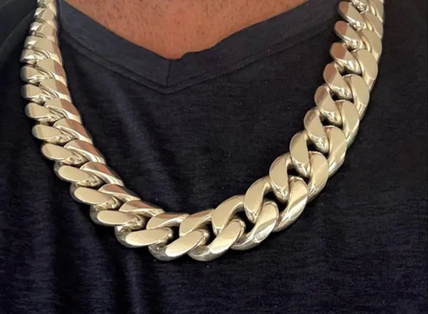 25 mm curb link Necklace