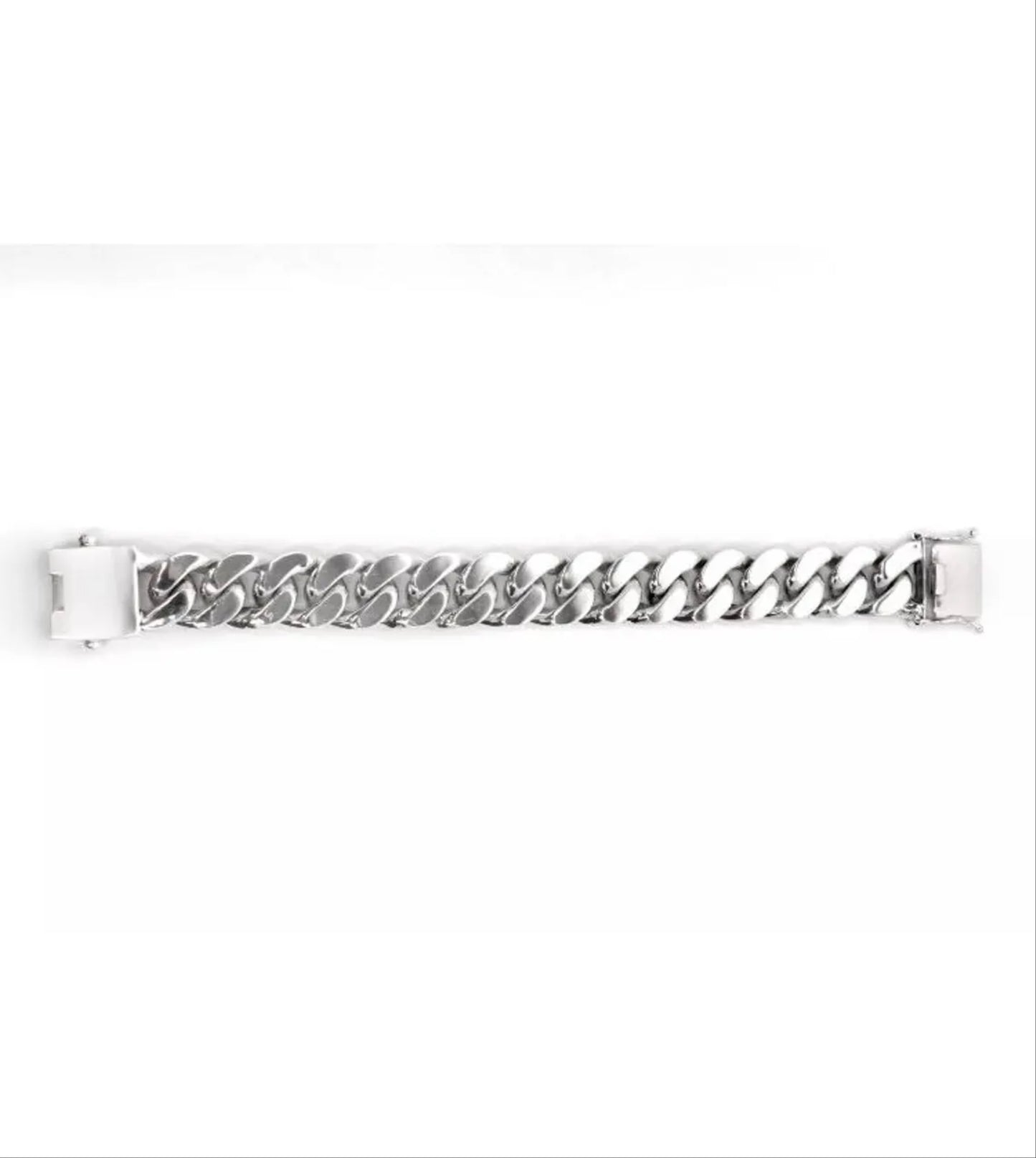 8.5_ 266g Heavy Biker Chunky Cuban Curb Chain bracelet