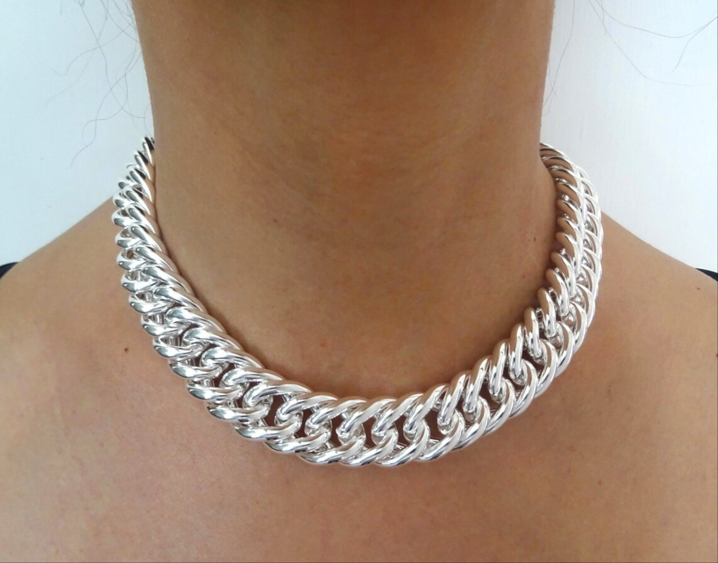 Double Curb Link Chain | Huge 15mm Wide