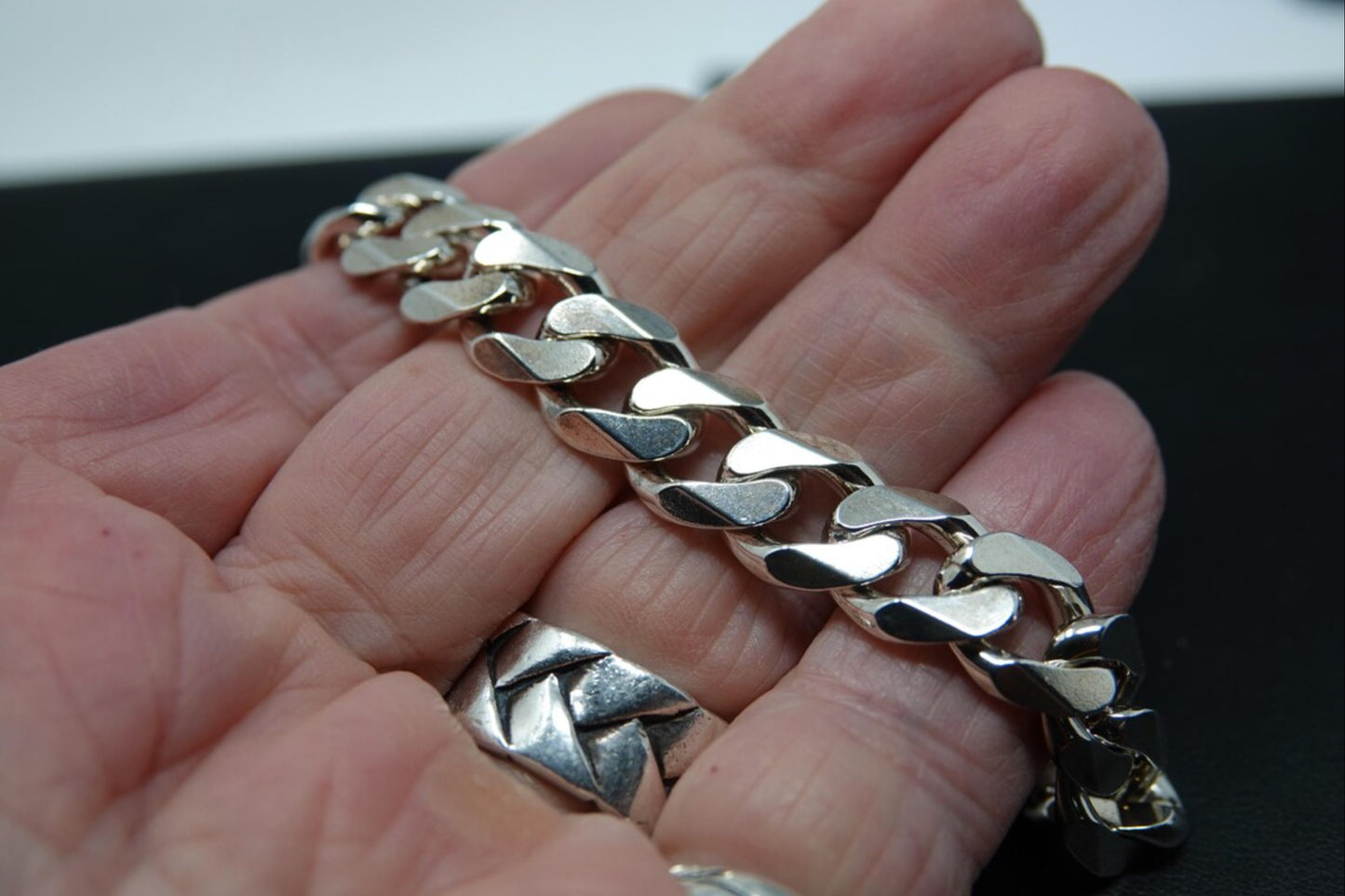 925 Silver Curb Link Bracelet