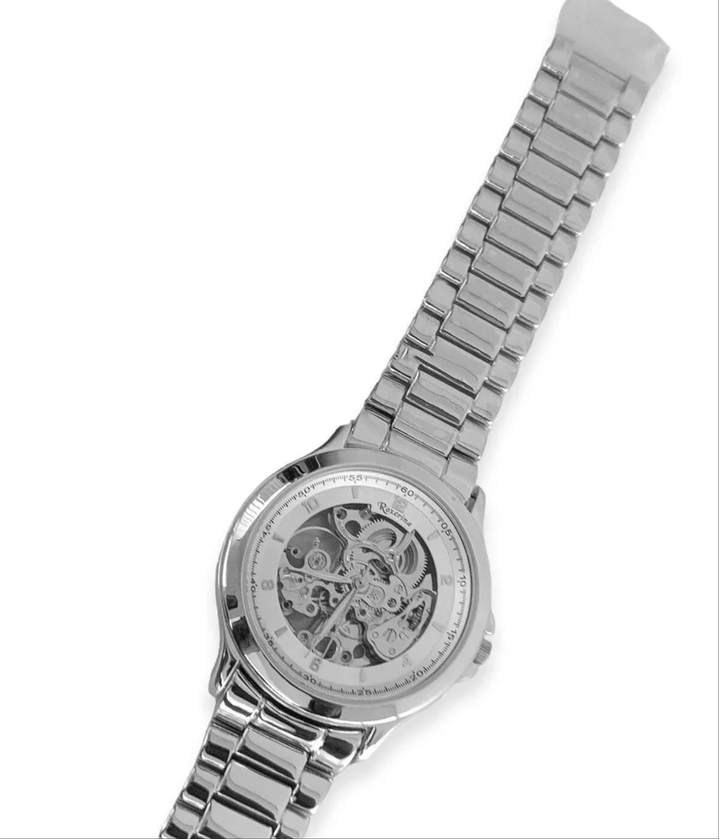 Mens 925 Sterling Silver Automatic wrist watch
