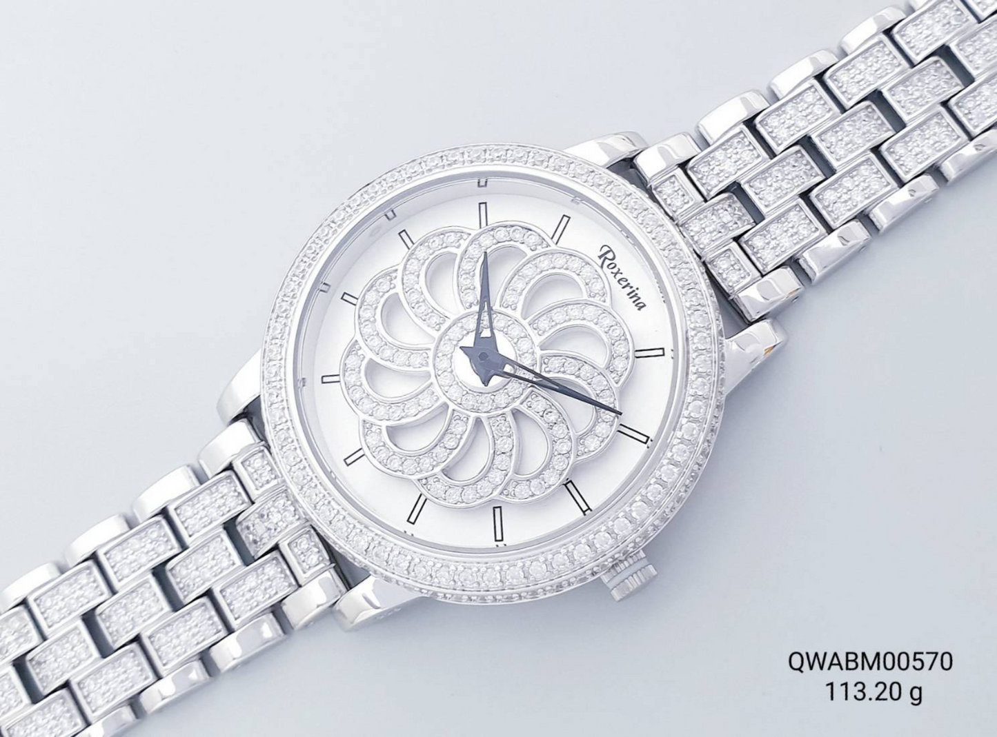 Mens Silver Automatic Watch 20mm