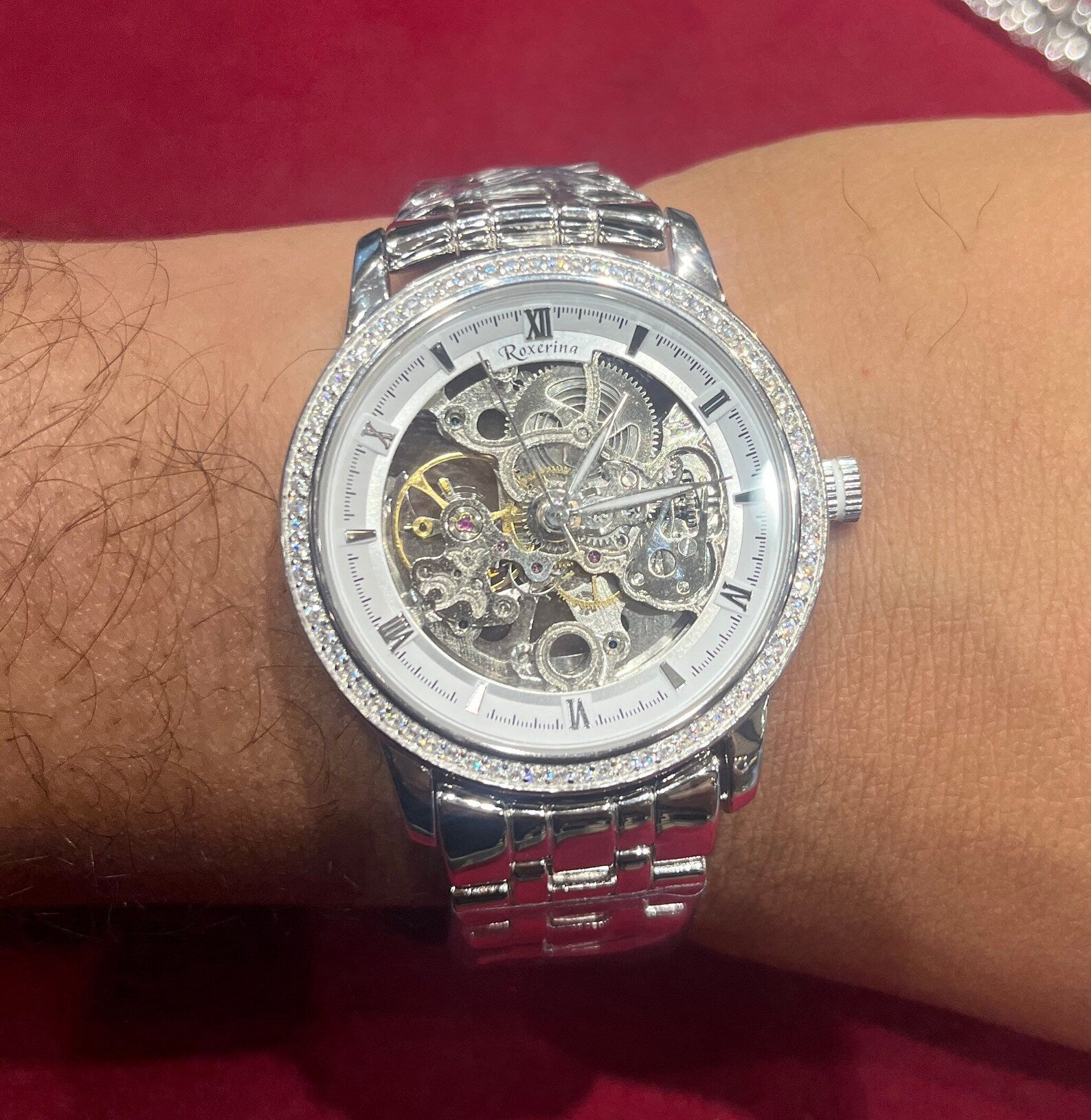 925 sterling silver watch for men heavy – CUBAN