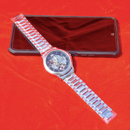 Real Silver watch Men