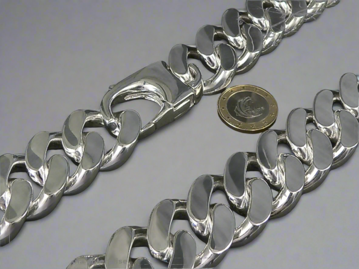 Mens heavy silber necklace