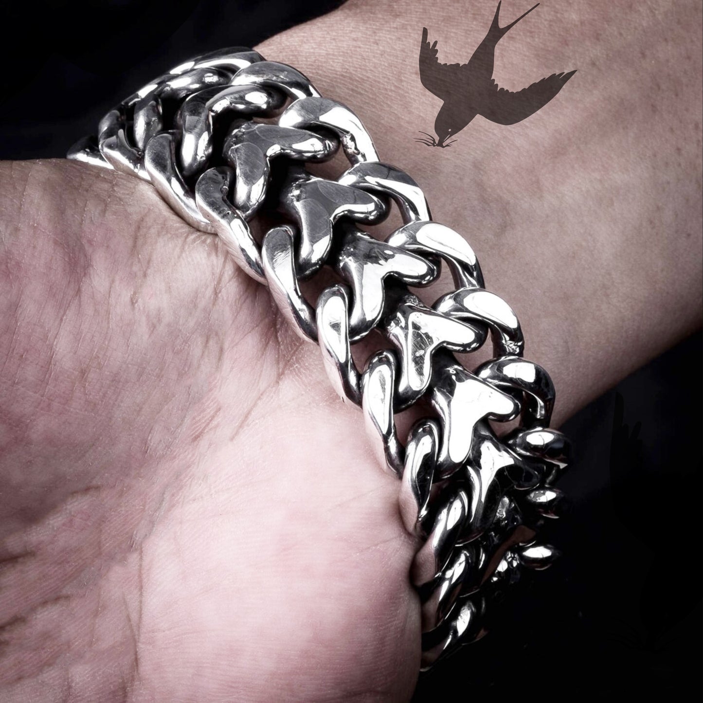 Heavy Bikers Bracelet For Men's