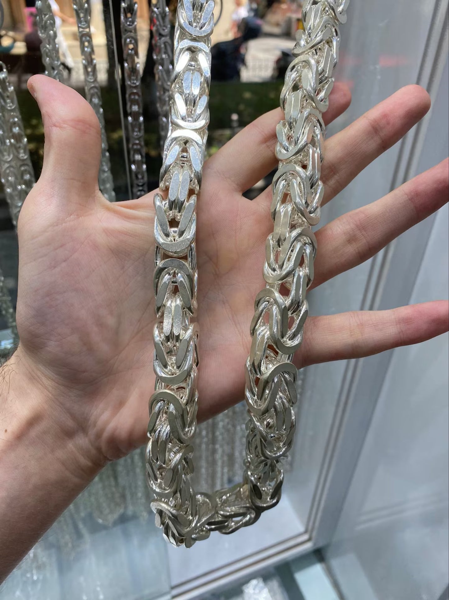 Big Chain -Heavy Chain Link 925 Silver Men 750g
