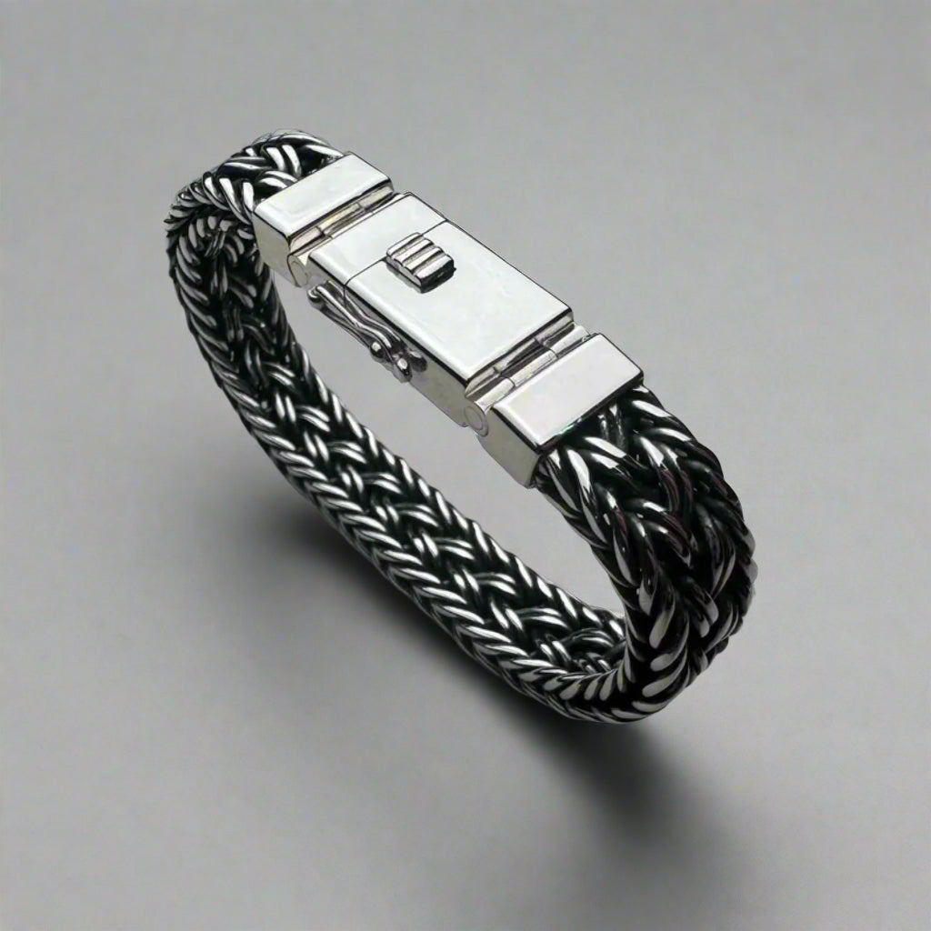 MENS SILVER BRACELET