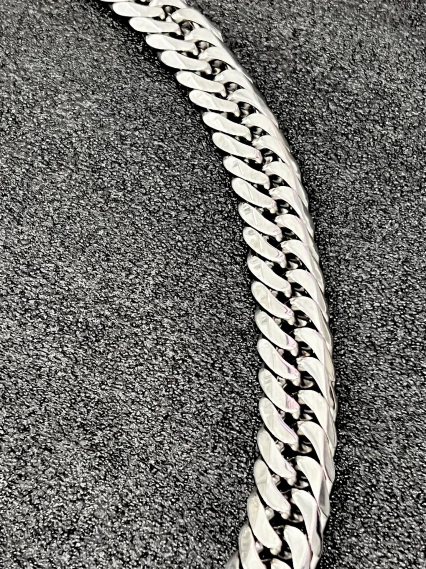 925 Sterling Silver Bali Chain for Men
