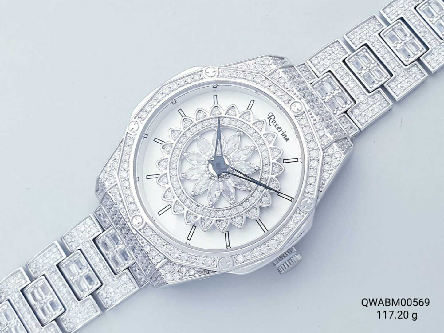 Mens Sterling Silver 925 Watch - Silver watch
