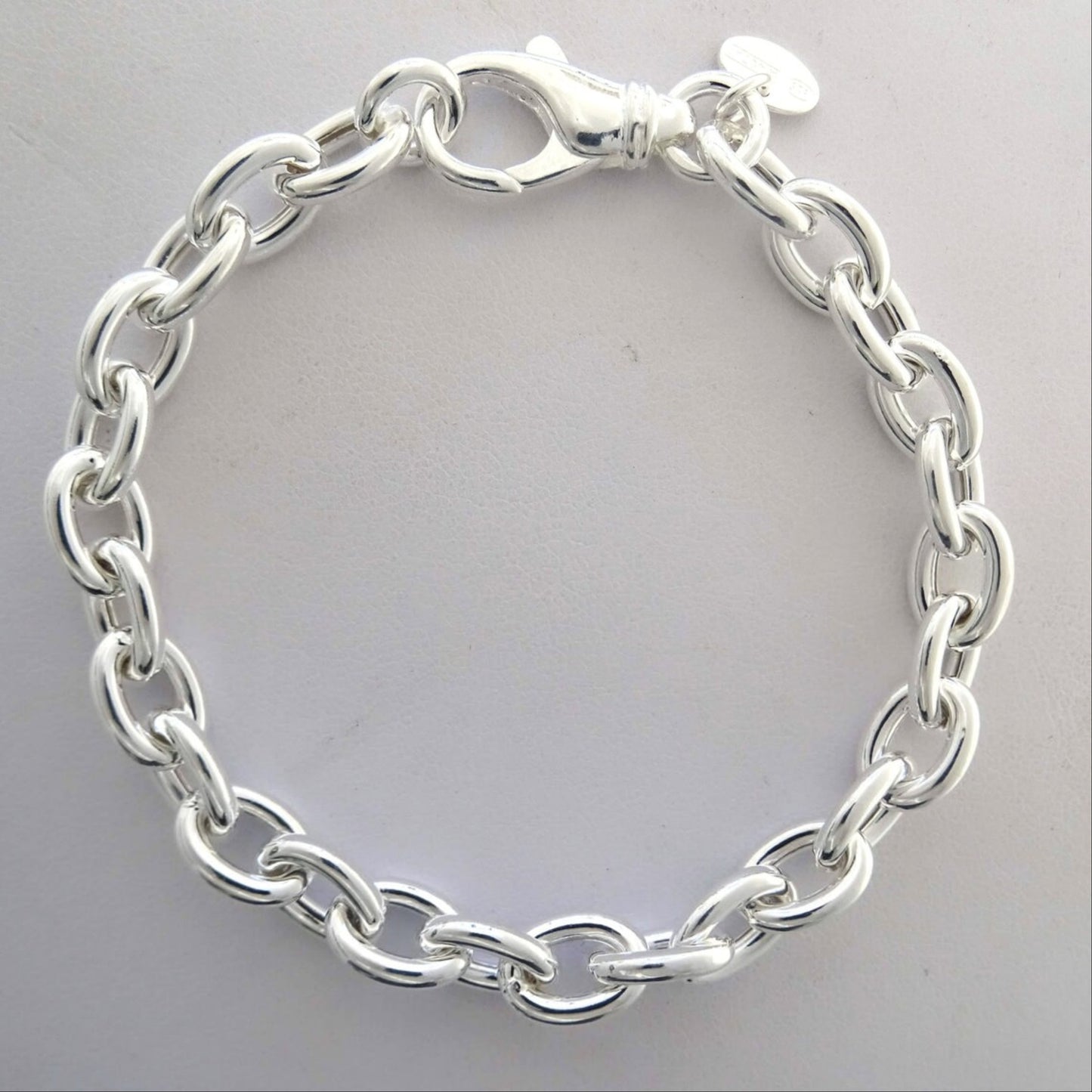 Link Chain Silver Men's Bracelet