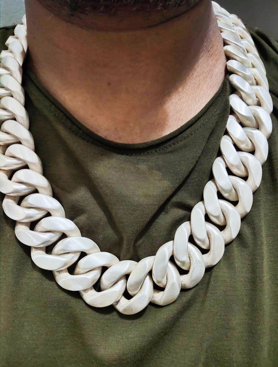 Chunky Heavy Big Cuban Link Chain Necklace 700Gr