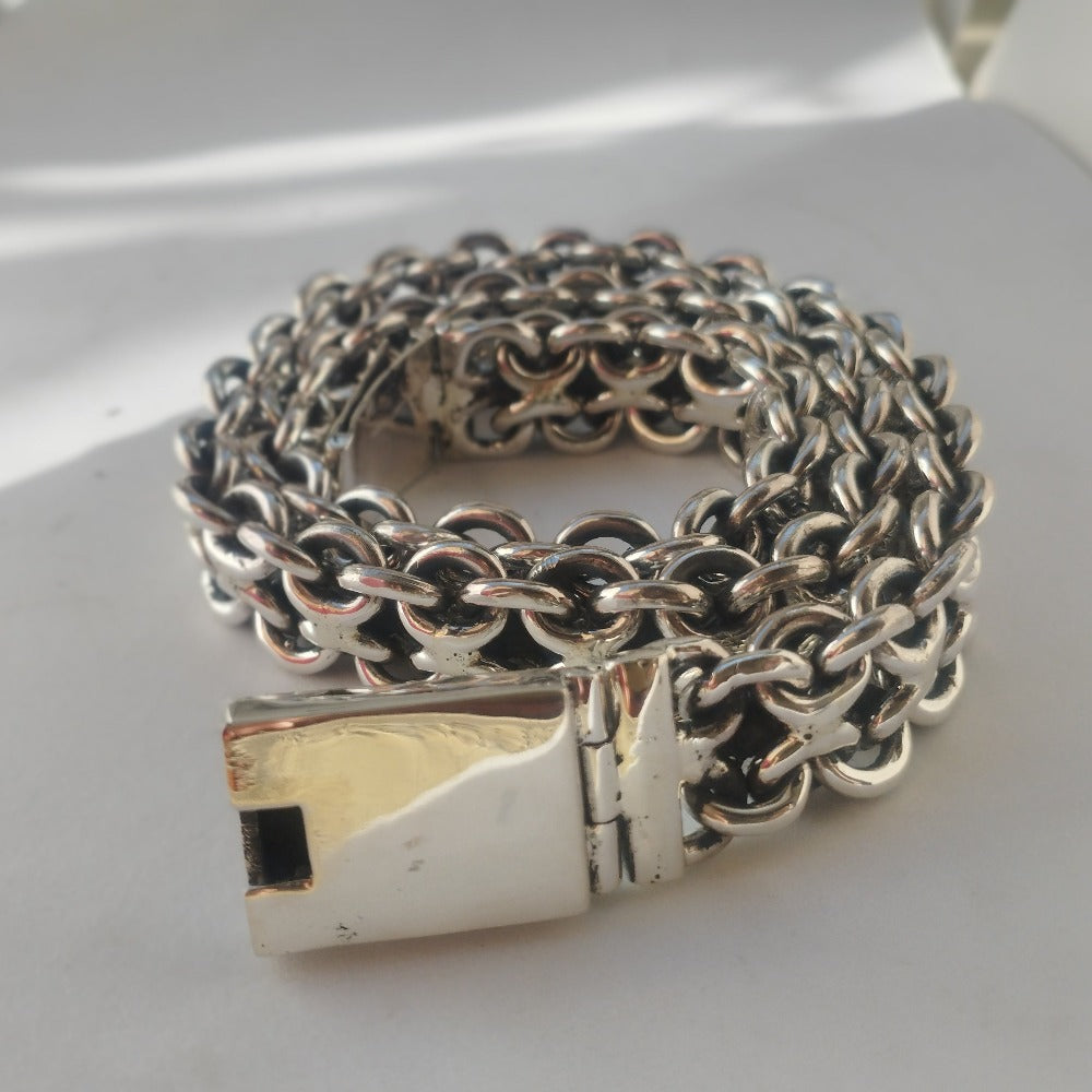925 Sterling Silver Italian Chunky chain For Men 20 Inches