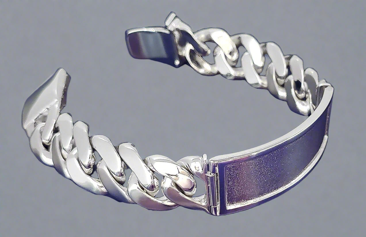 REAL-SILVER-ID-BRACELET