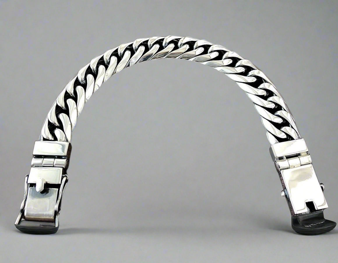 Real 925 Silver Bracelet Link T760