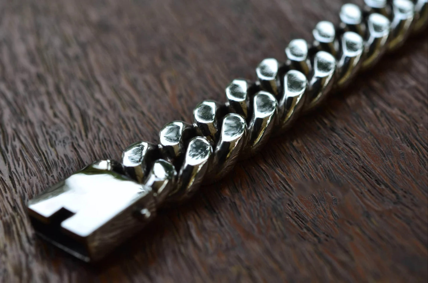 Real 925 Sterling Silver Cuban Link Bracelet for Men – Heavyweight, 8.5 Inch