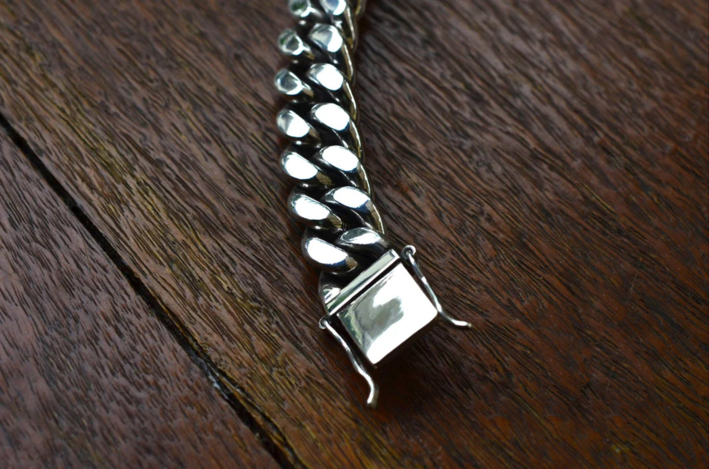 Real 925 Sterling Silver Cuban Link Bracelet for Men – Heavyweight, 8.5 Inch