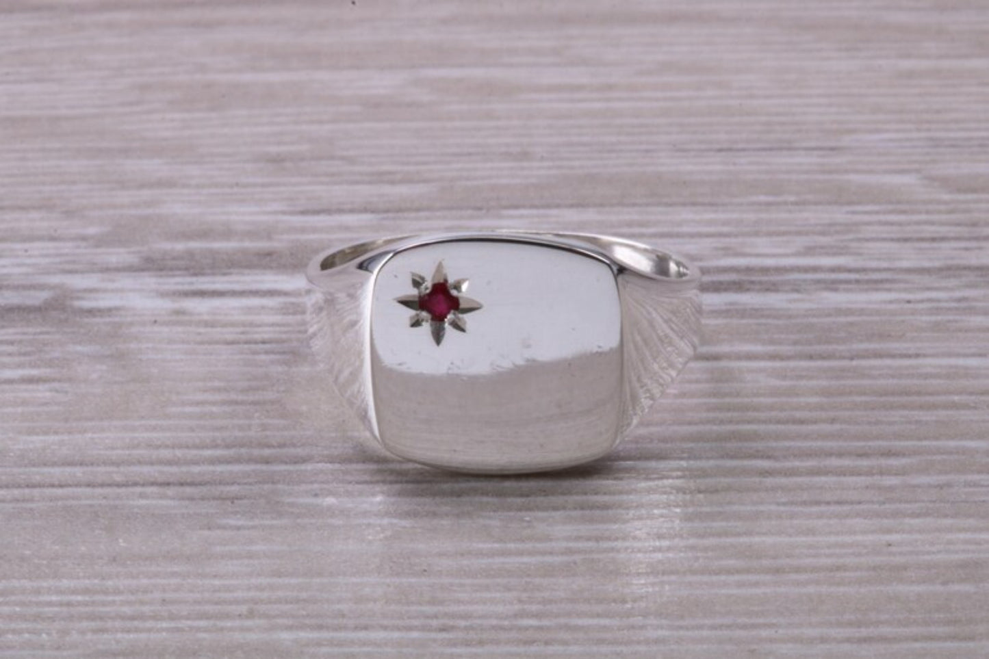 Silver Ring For Men’s | Squre Shape Gift For Him
