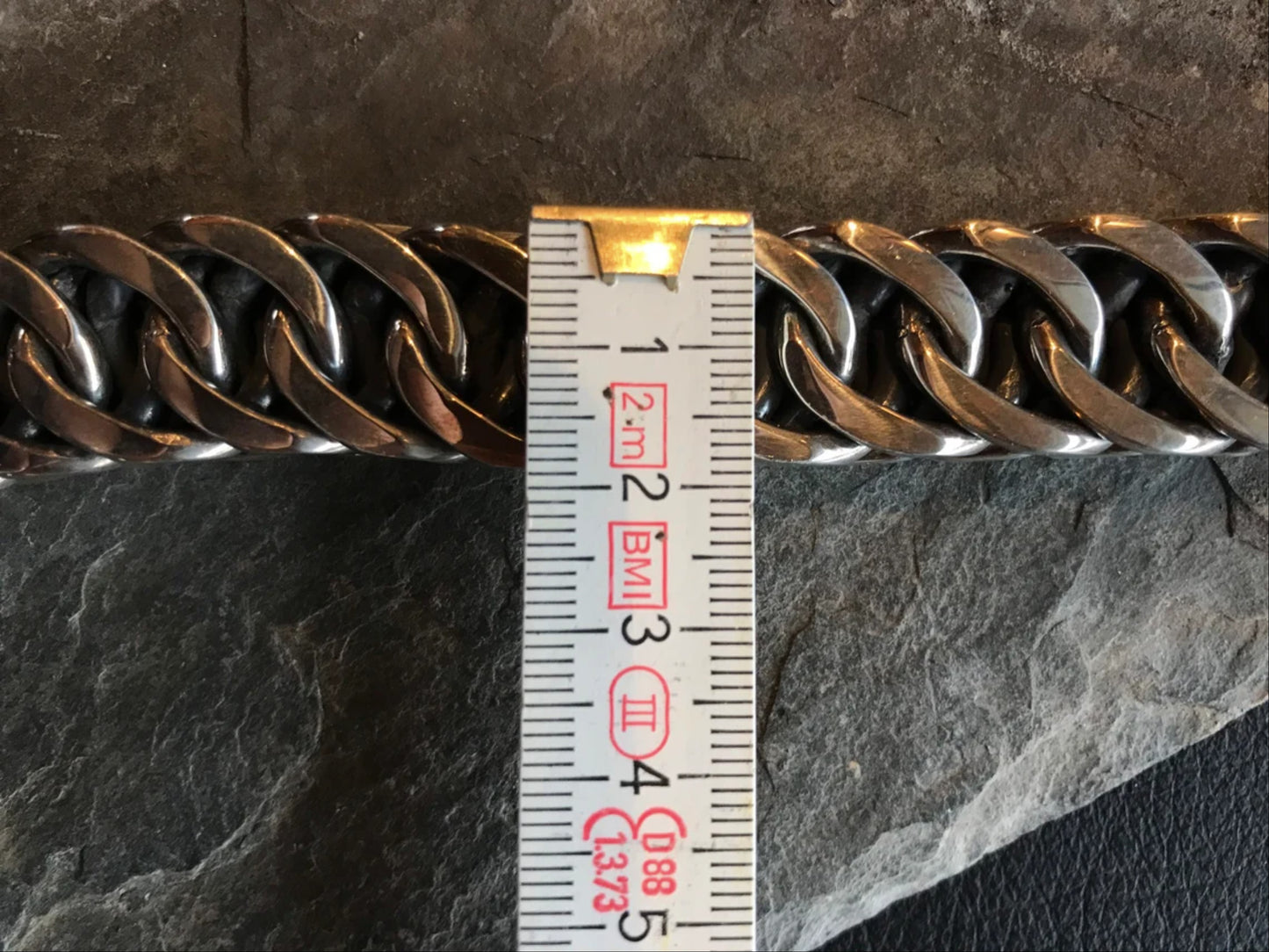 20mm Sterling Silver Cuban Link Bracelet