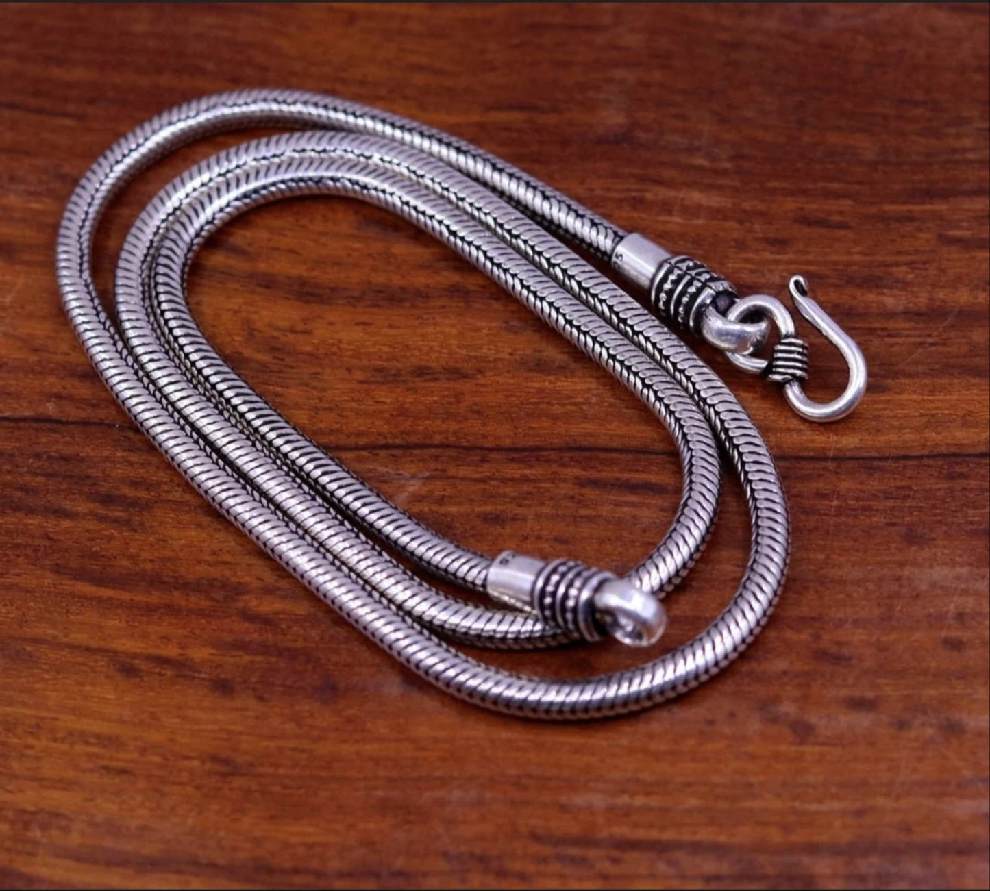 Snake Chain Necklace For Men 5mm