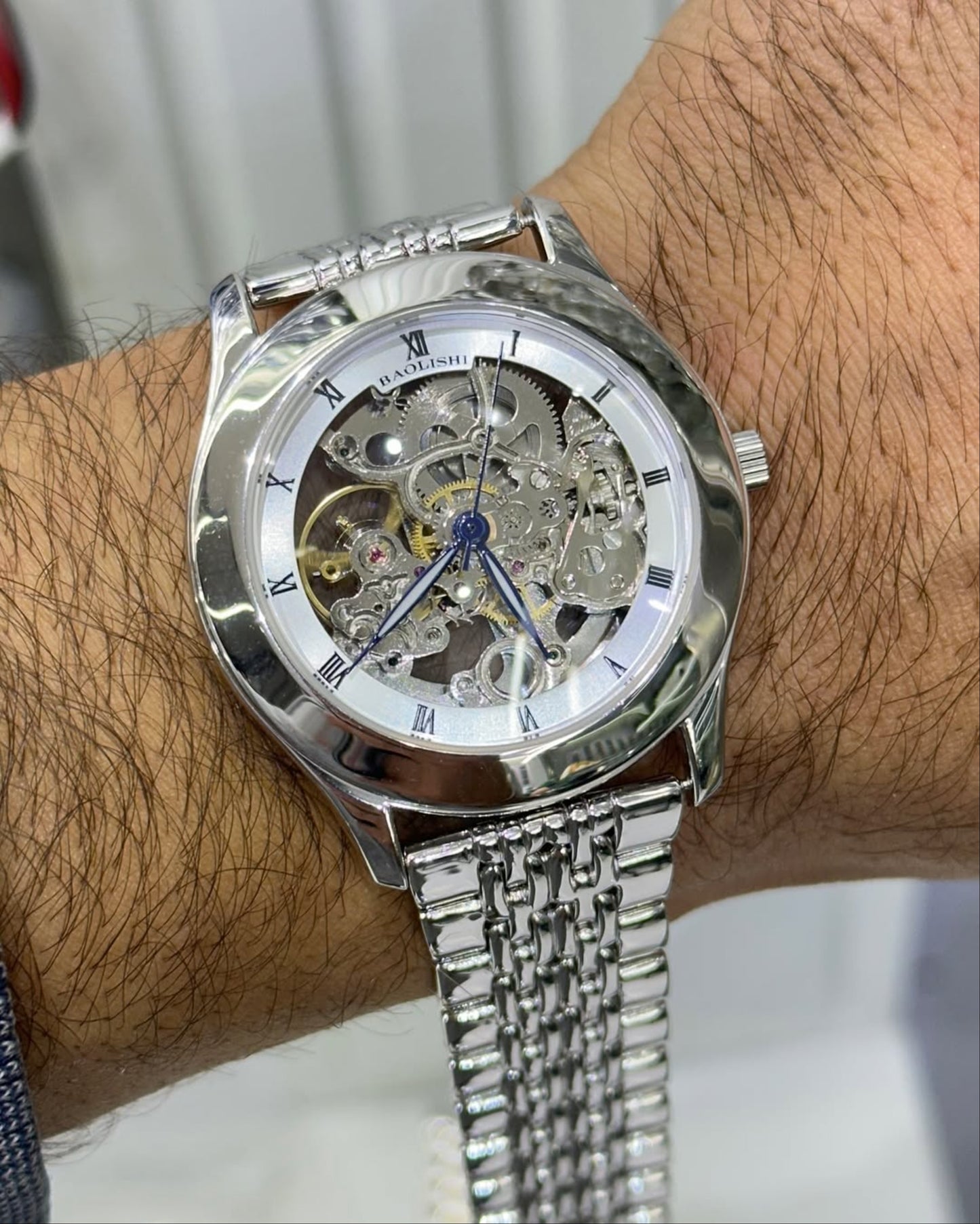 Men's 925 Sterling Silver Watch