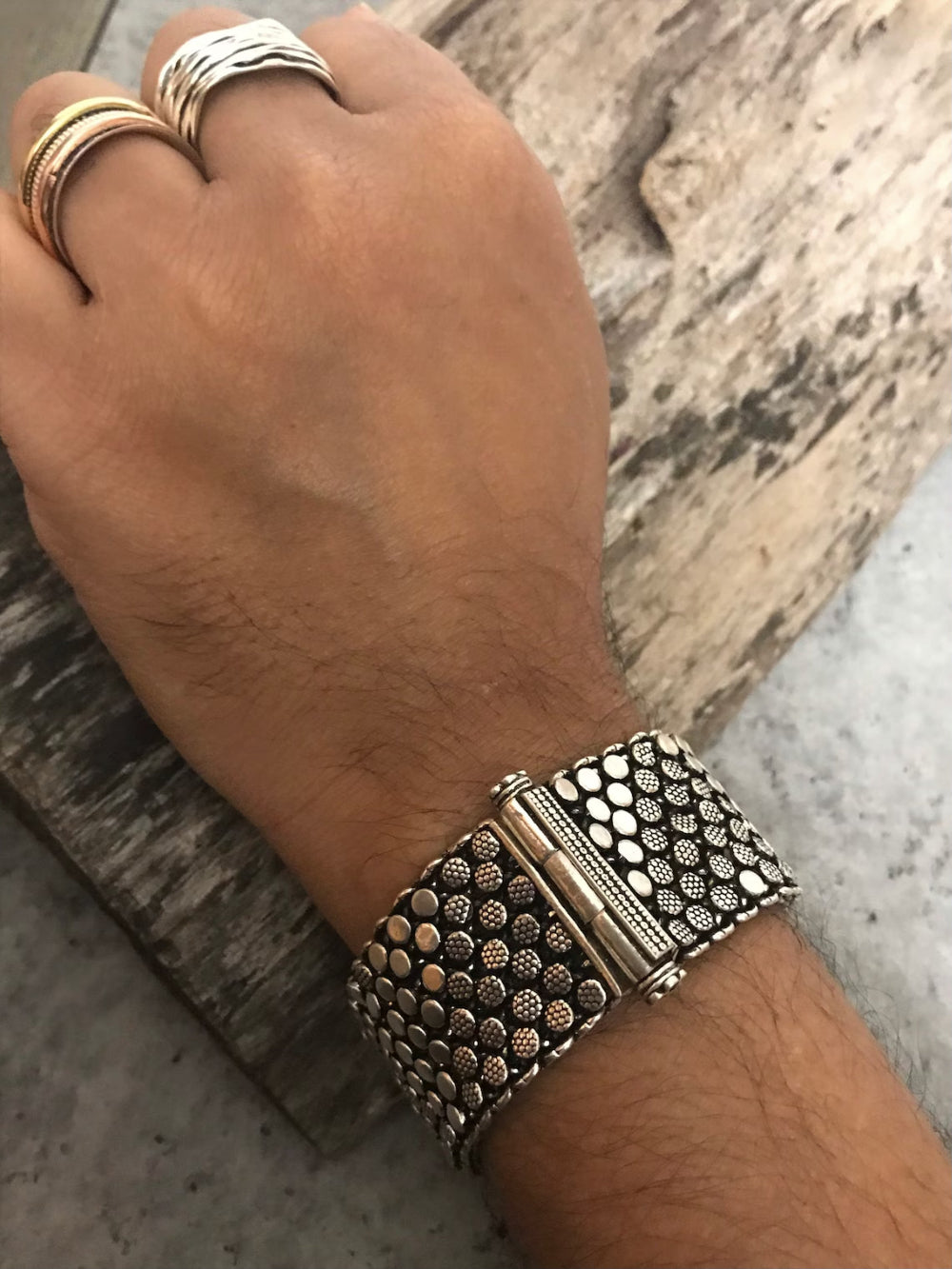 Super heavy anchor bracelet chain - super-big-massive bracelet
