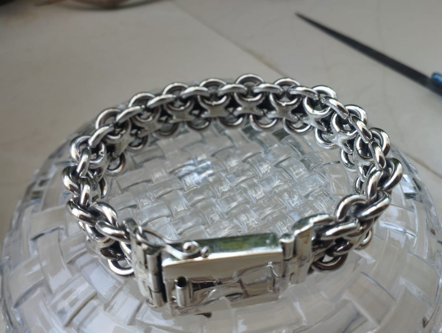 Men's Woven Snake Bracelet 20mm