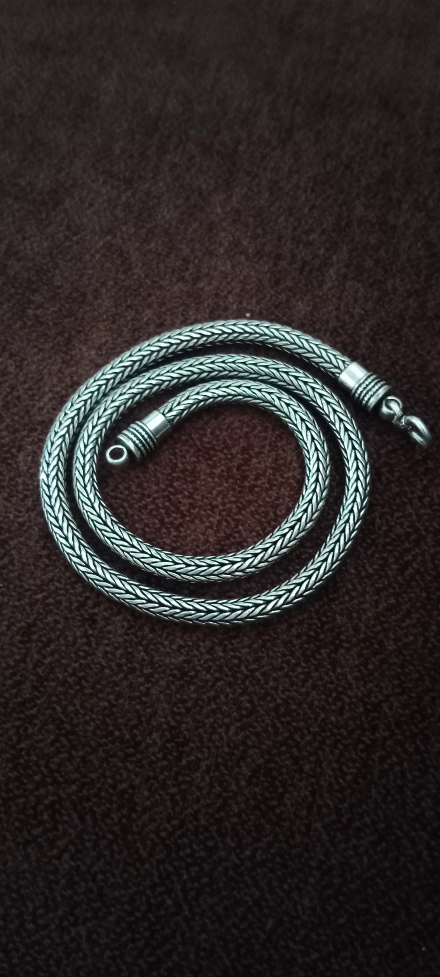 7mm Woven Snake Necklace
