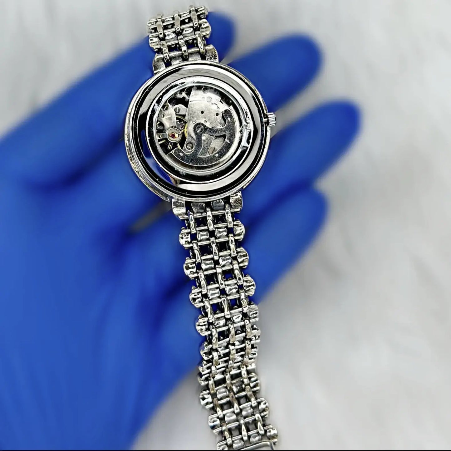 Watch 925 Silver Men Antique CU32A