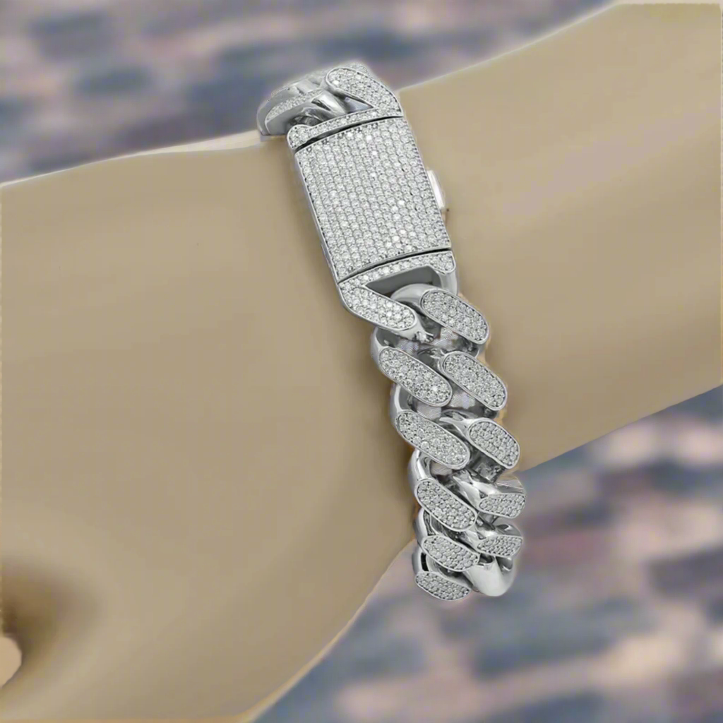 Miami Cuban Link Armband für Herren