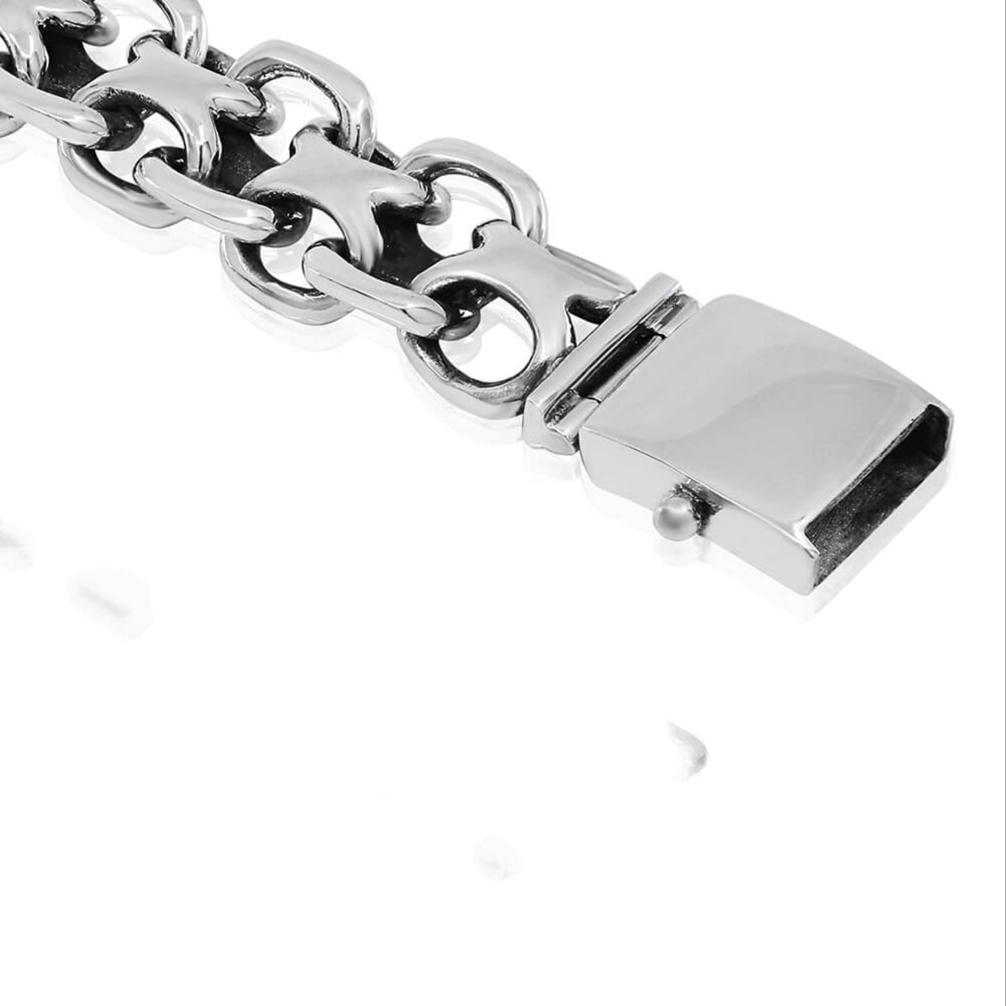 925 Silver Chunky Bracelet
