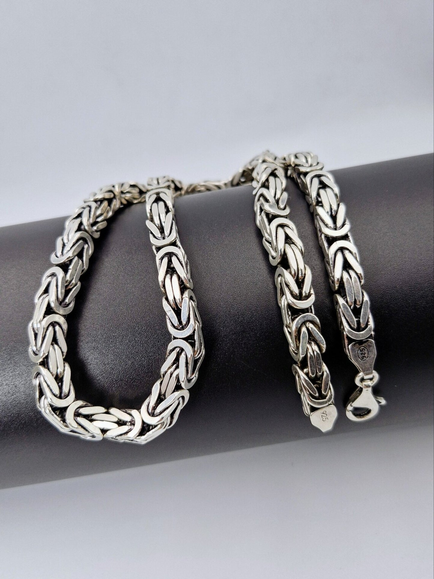 chain heavy byzantine link men 8mm