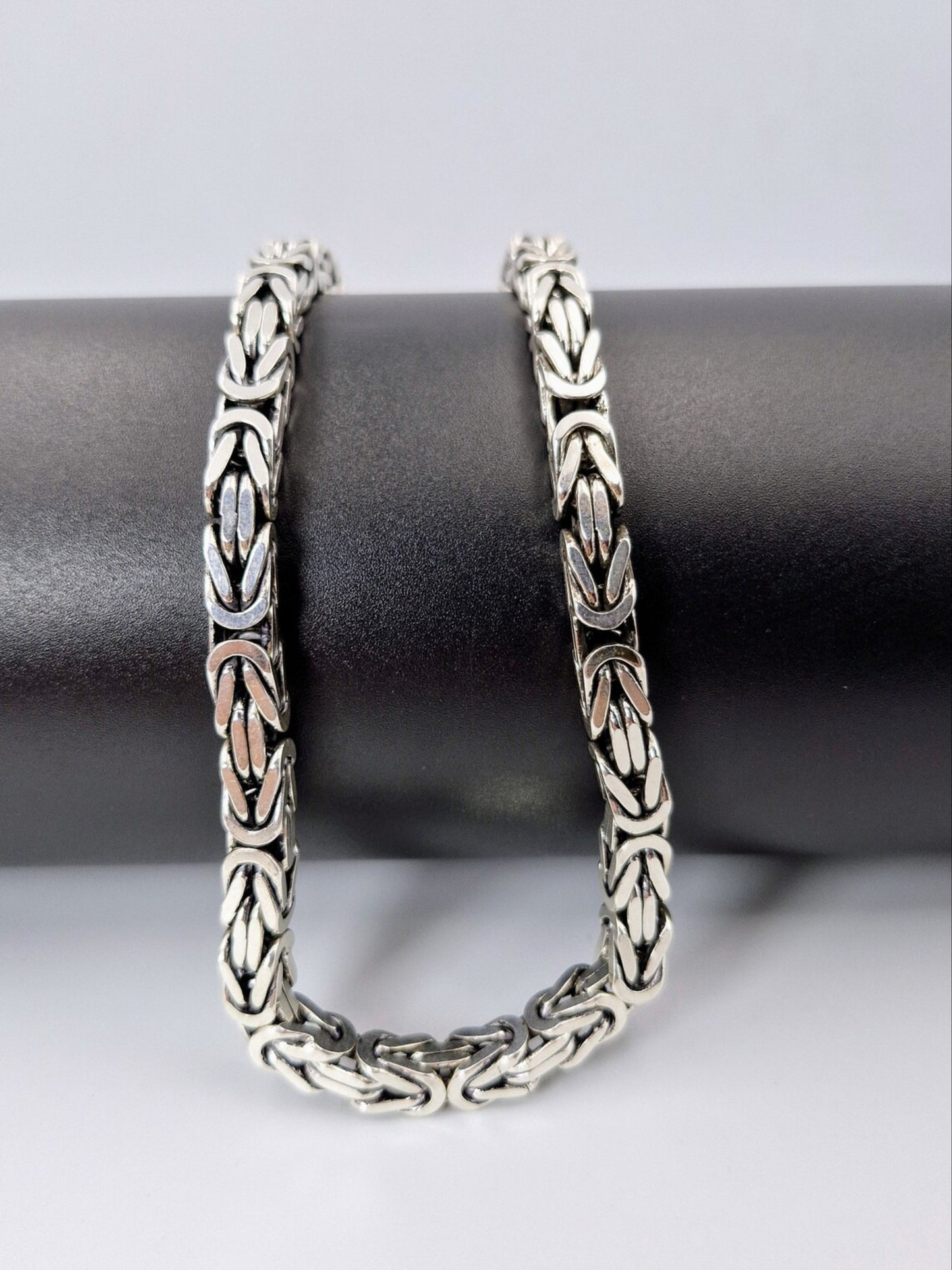 chain heavy byzantine link men 8mm