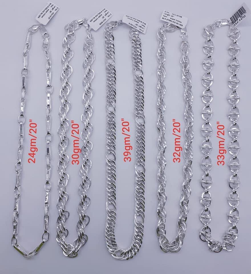 Massive Silber Curb Cuban Link Kette Miami 925 Sterling Silber Herrenkette Hiphop für Silberhalskette Mann