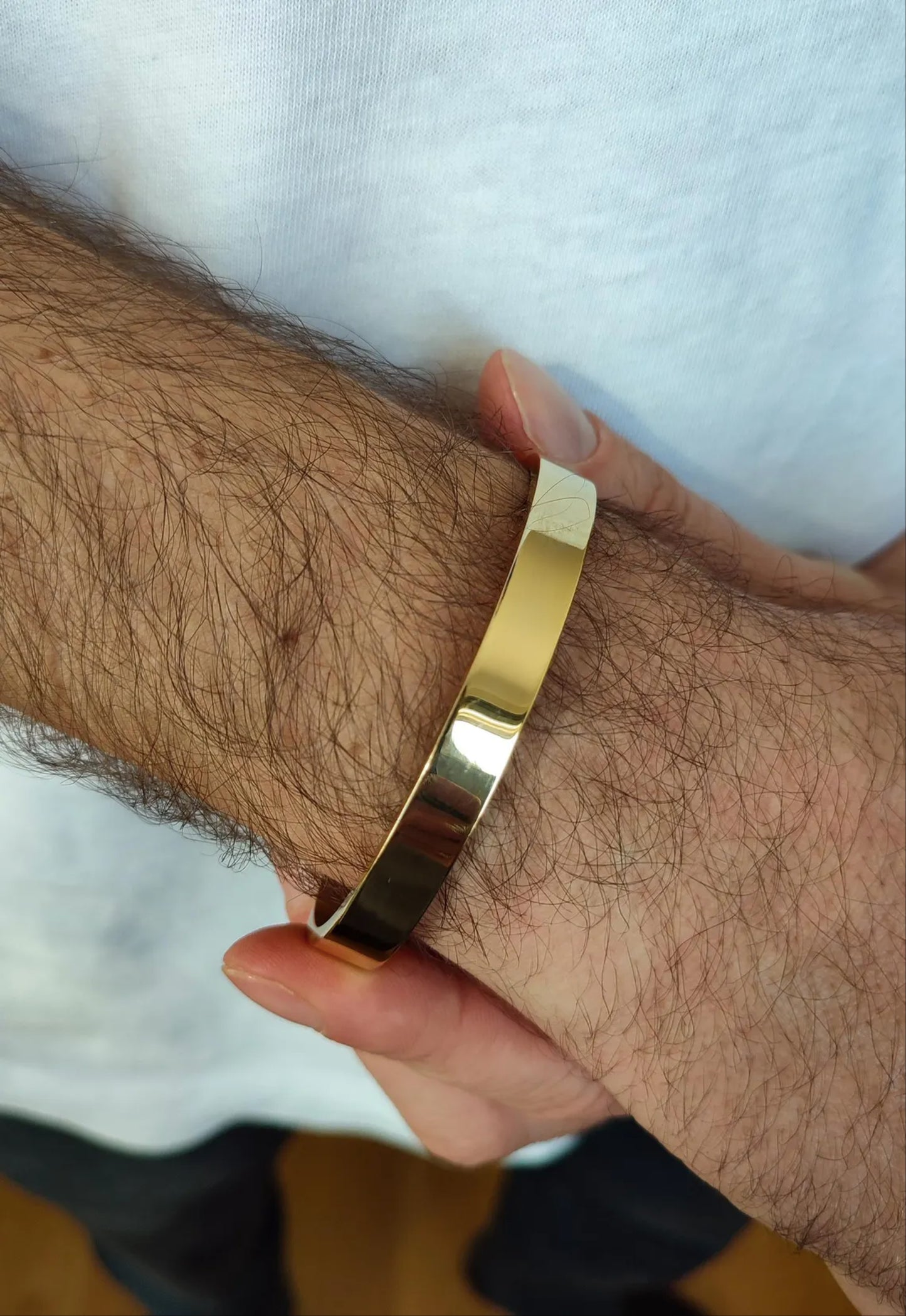 14k Gold Cuff Bracelet