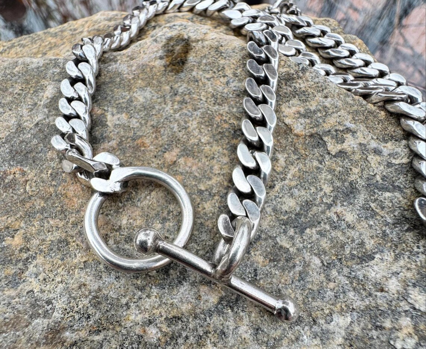 925 Silver Cuban Link Chain Men CURB21
