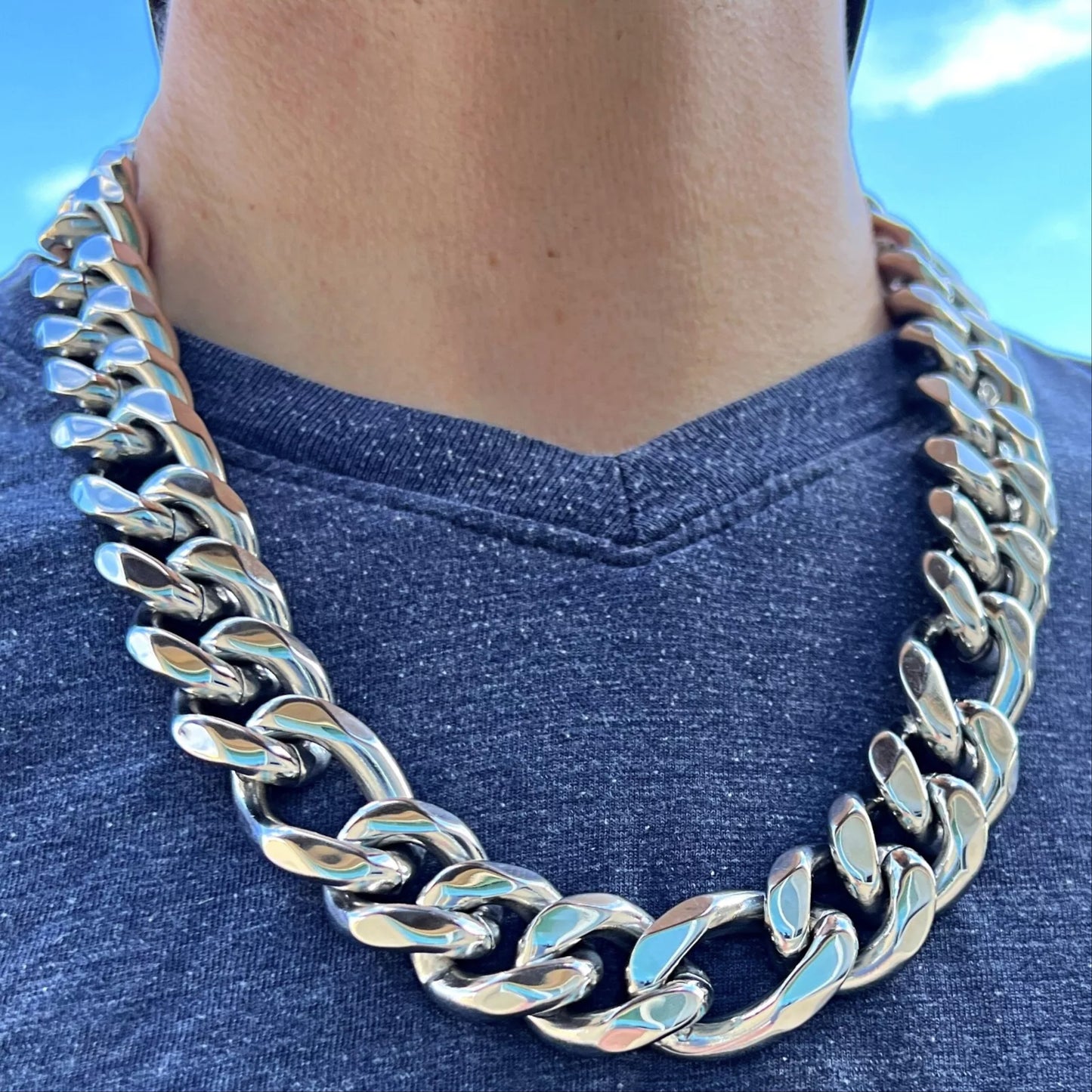 Heavy Necklace Men's