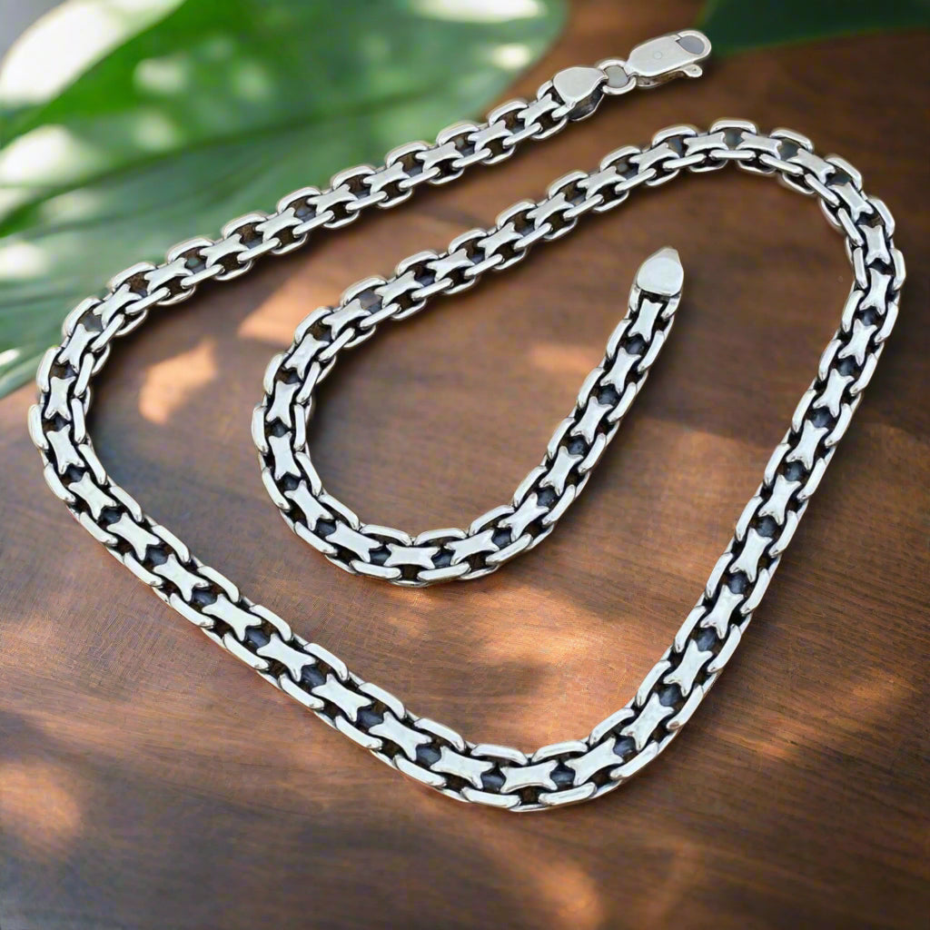 Heavy Barb Wire Necklace