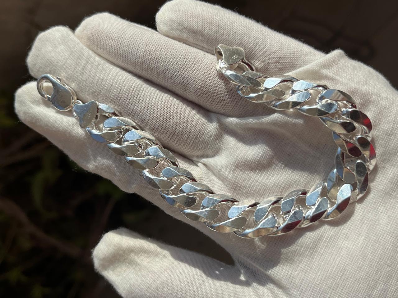 Men's Miami Link Biker Bracelet - Curb Link Bracelet