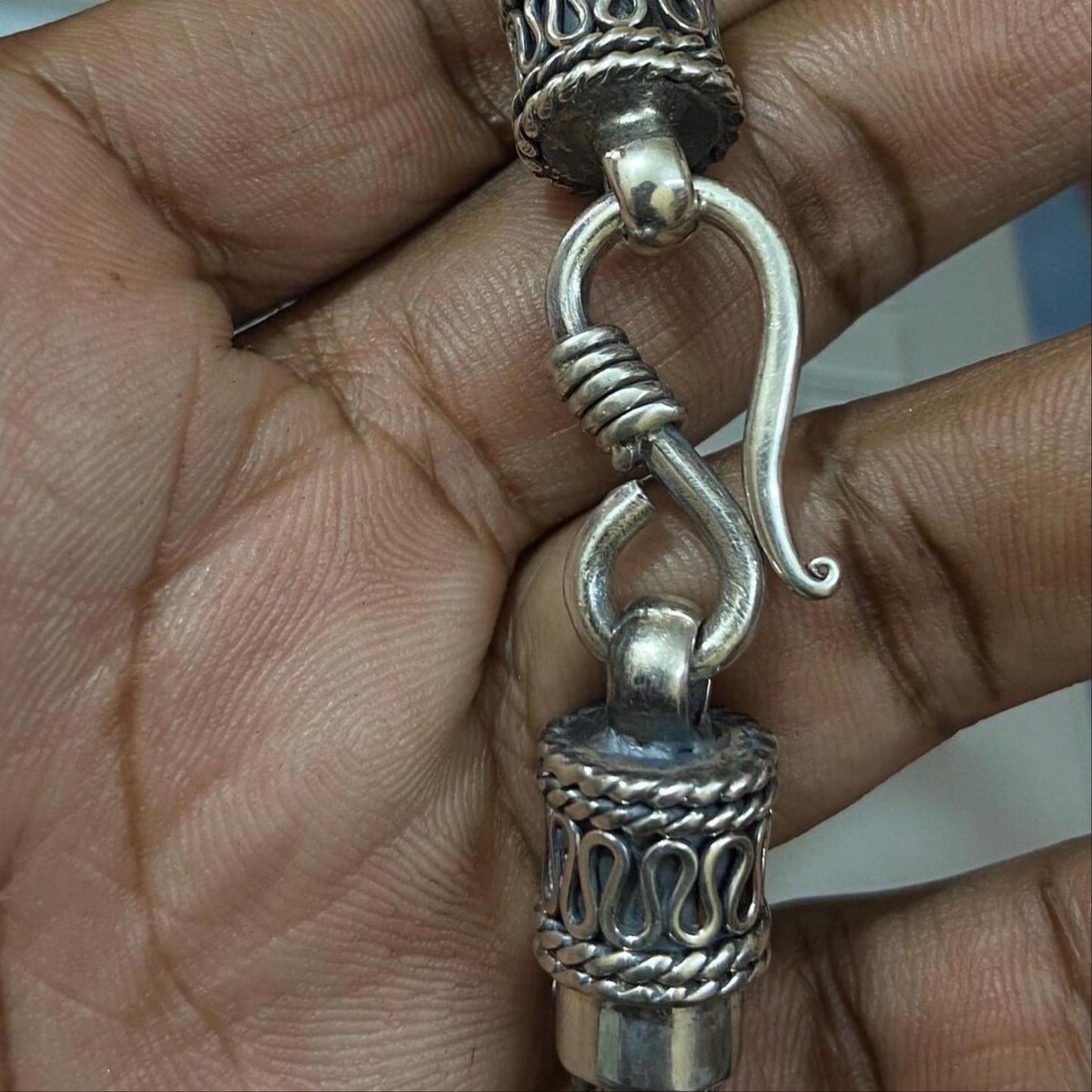 Heavy chain men 925 silver CU43