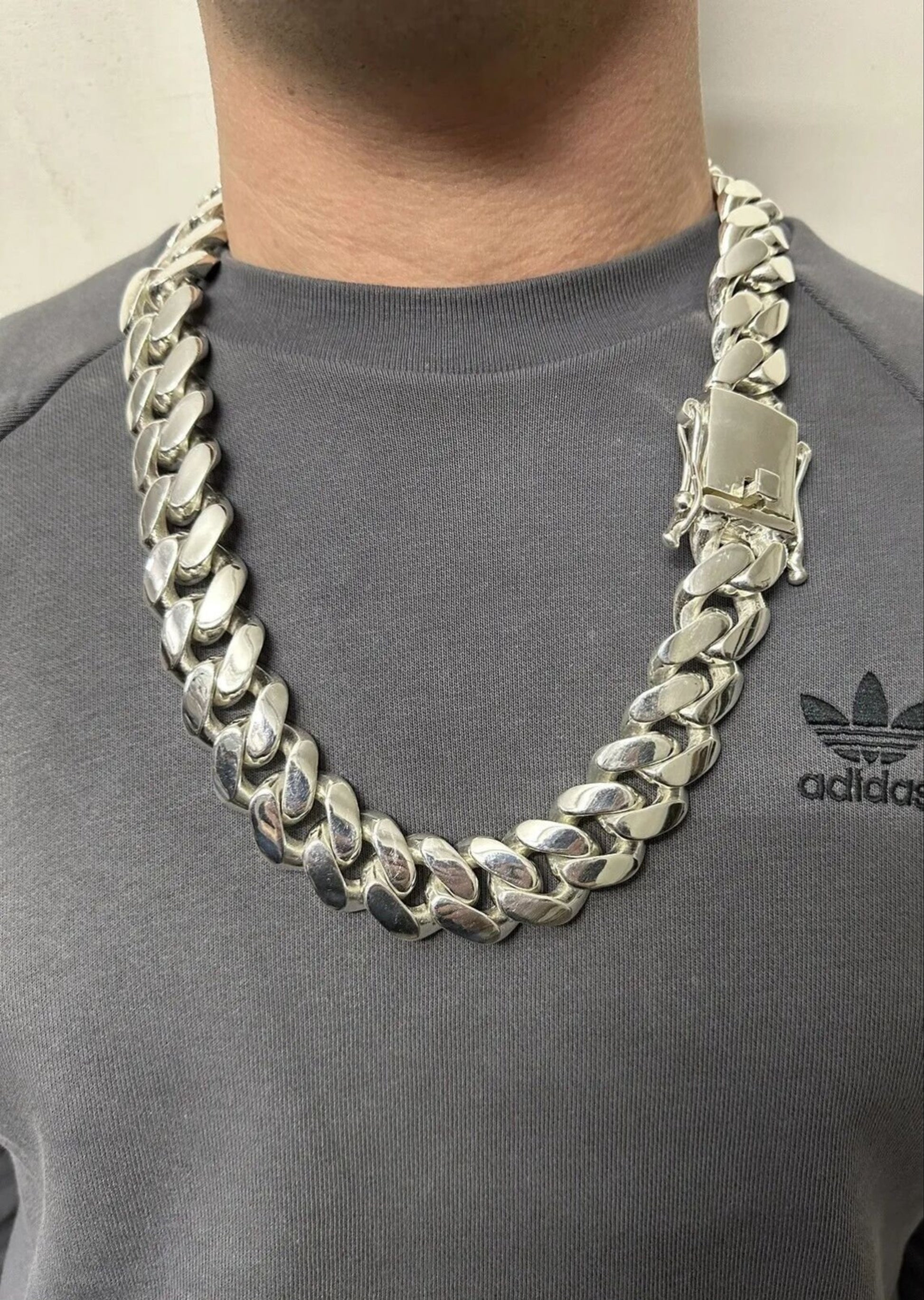 heavy necklace 925 silver