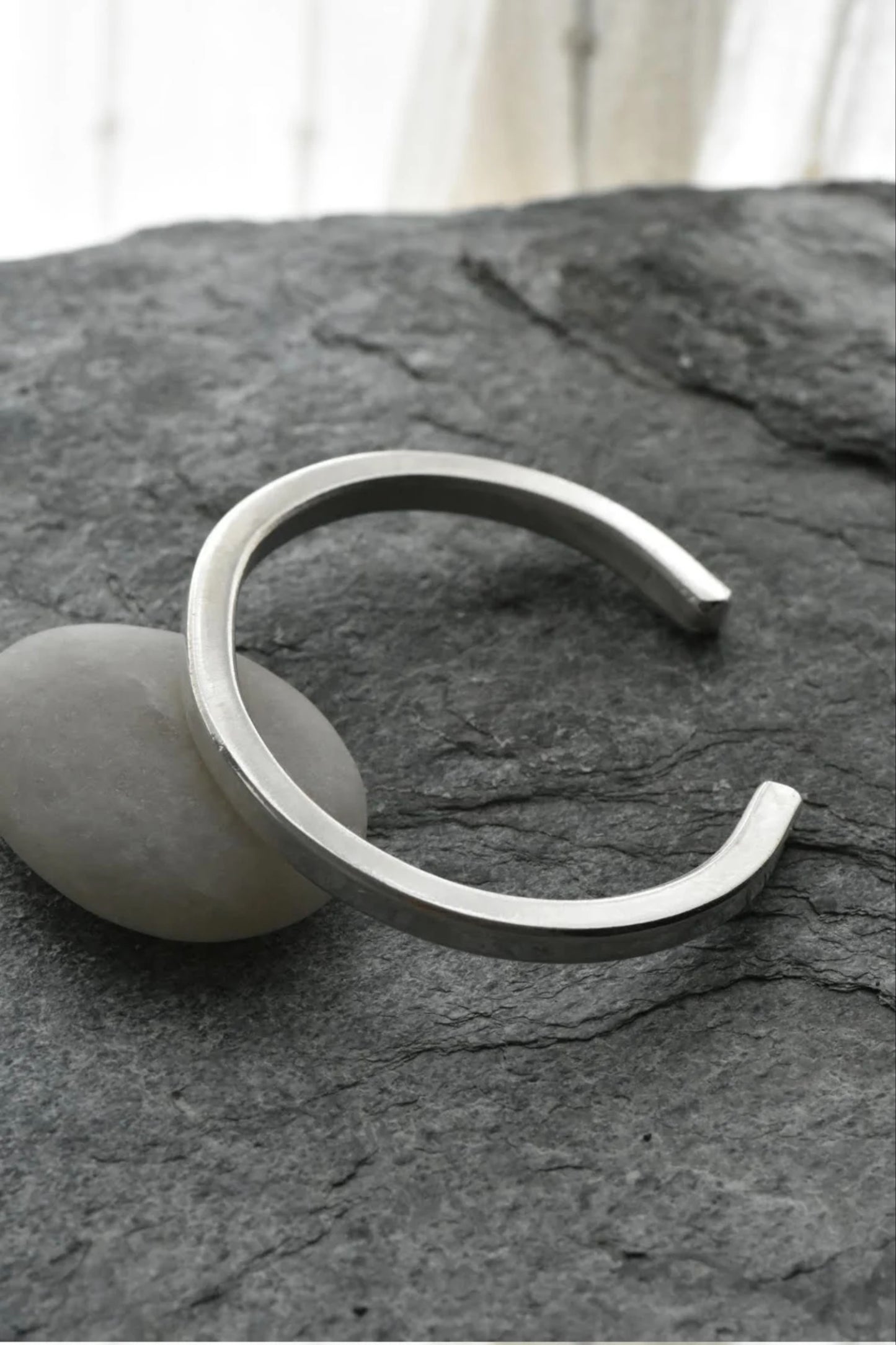 Real Silver Cuff Bracelet