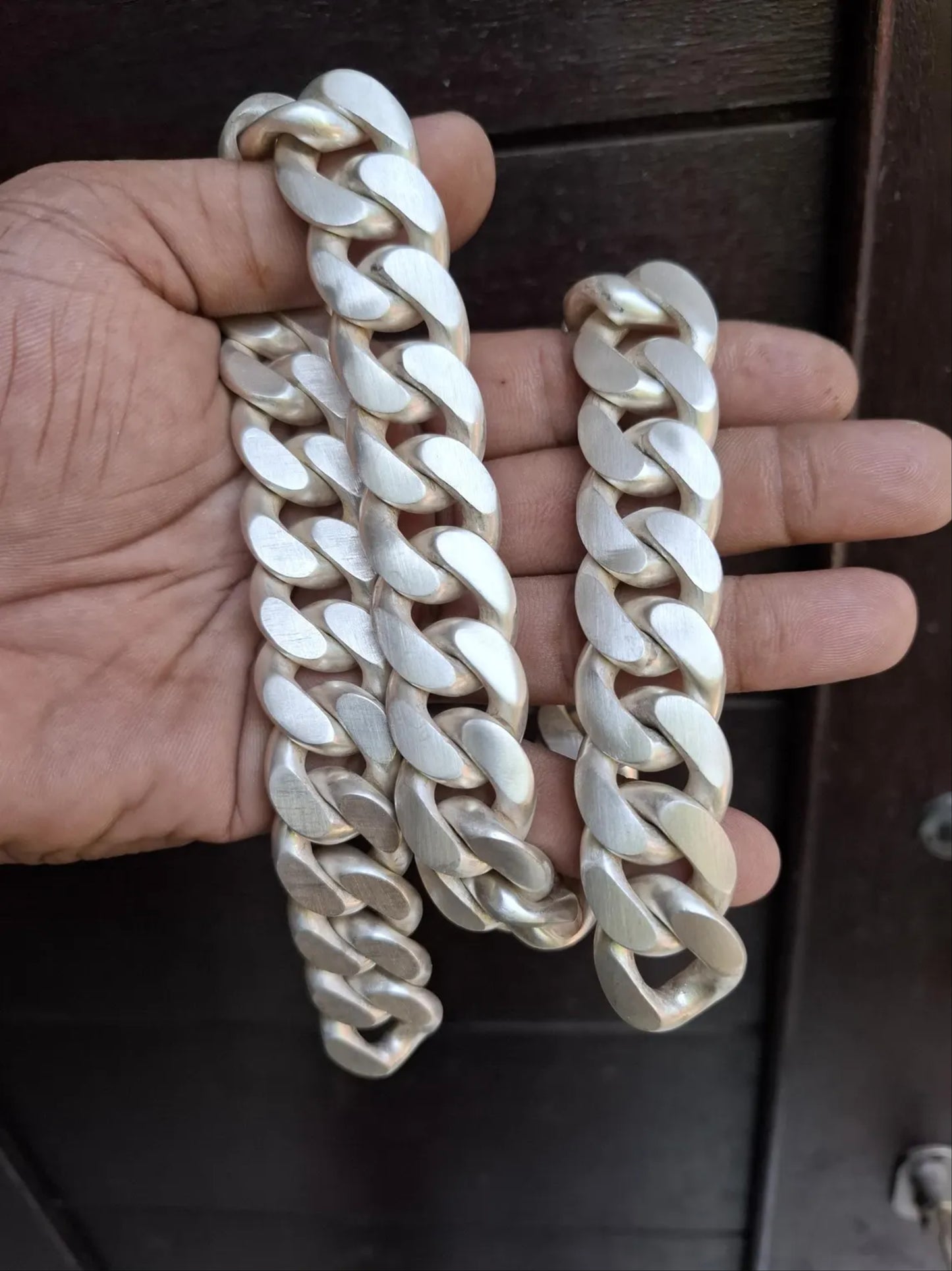 Biker's Heavy Link Bracelet Men 20mm