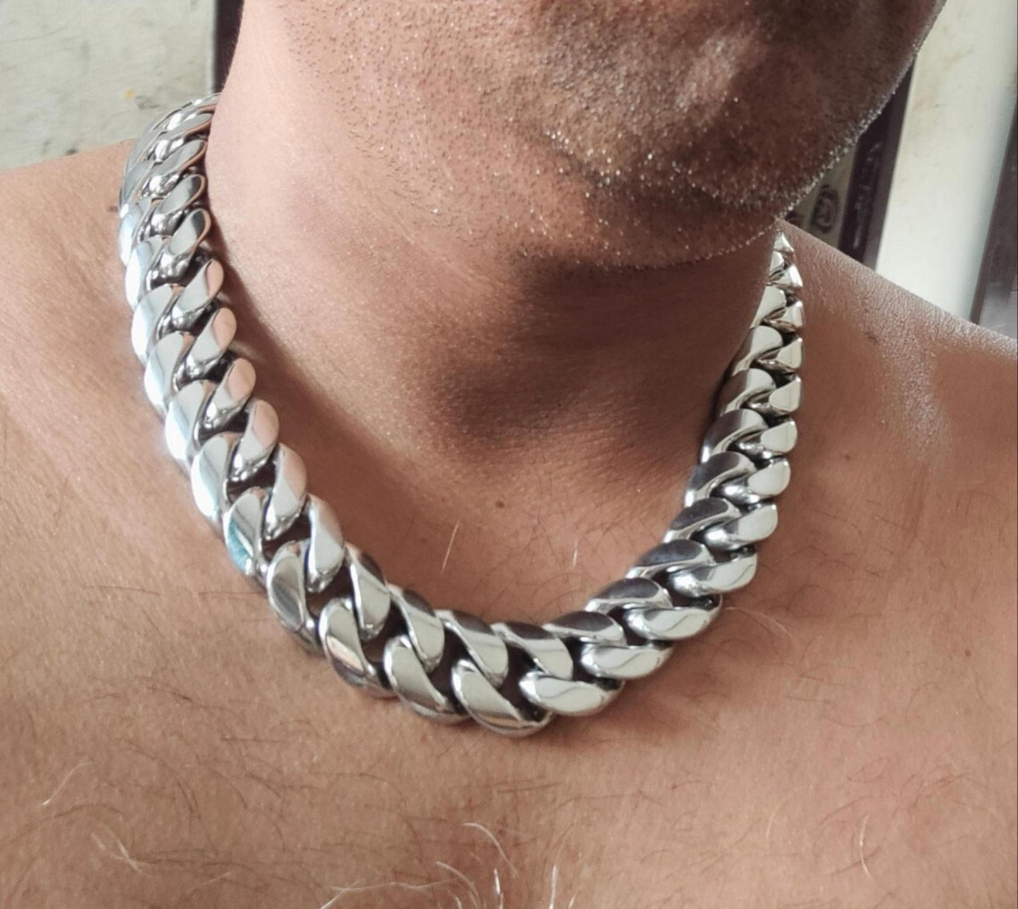 700gr Heavy 925 solid silver chain - Biker's Chain