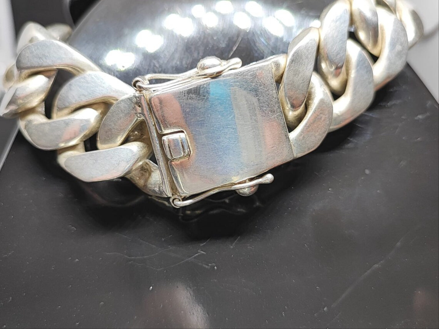 heavy-curb-link Chain Mens