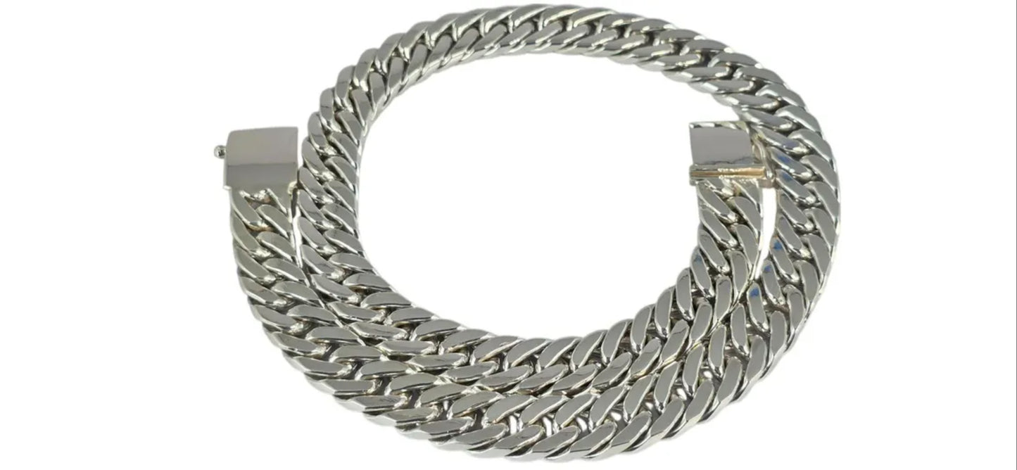 Men's Heavy Big Link Chain Box Lock