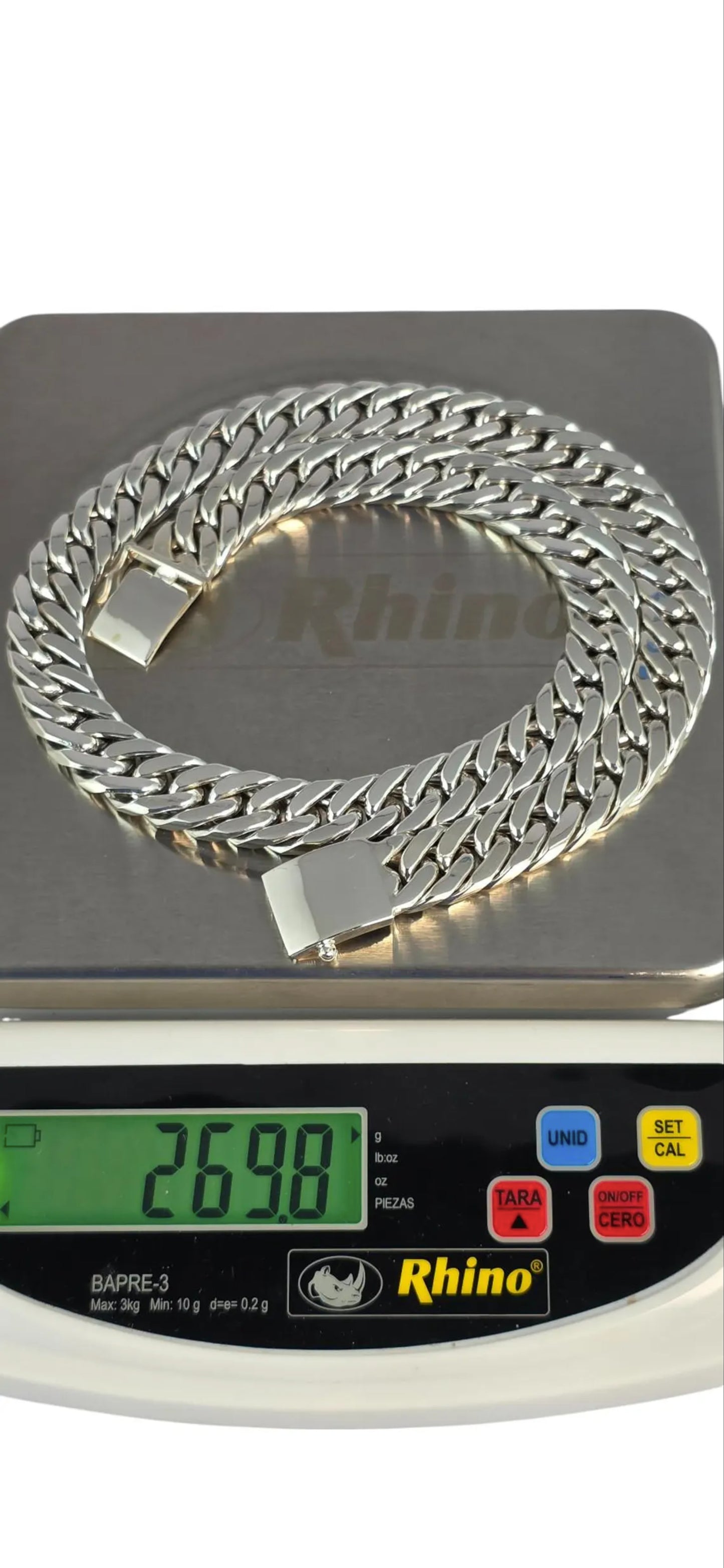 Men's Heavy Big Link Chain Box Lock